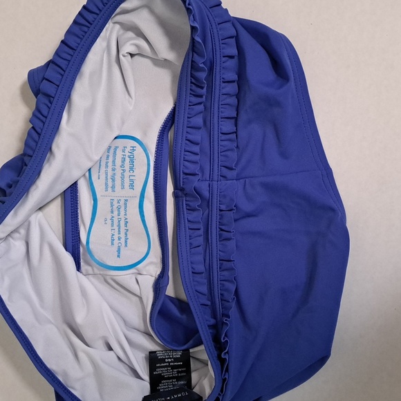 Tommy Hilfiger Ruffle High Waisted Bikini Bottom - Picture 9 of 11